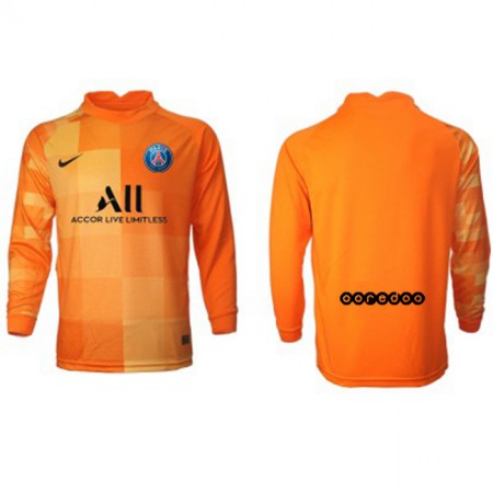 Koszulka Paris Saint-Germain PSG Bramkarska Domowe Koszulki Piłkarskie 2021-2022 Długi Rękaw